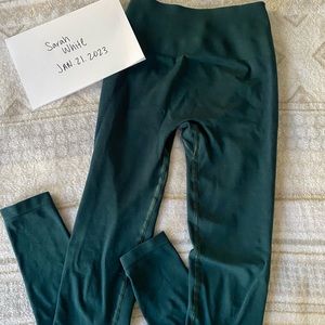 SOLD Alphalete Amplify Teal Leggings XS